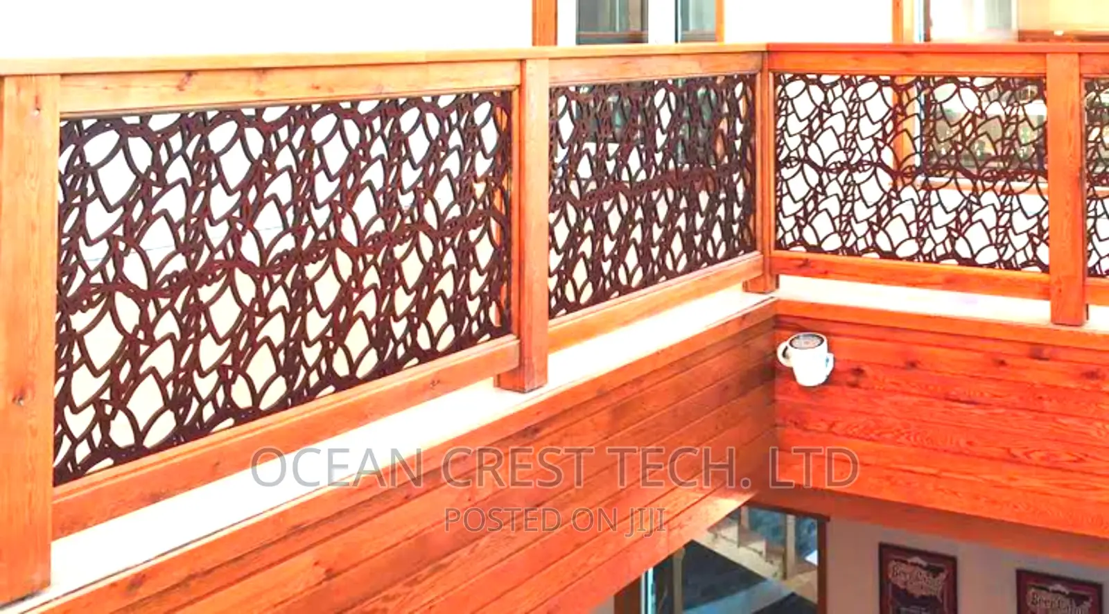 CNC Laser Cut Handrail Designs
