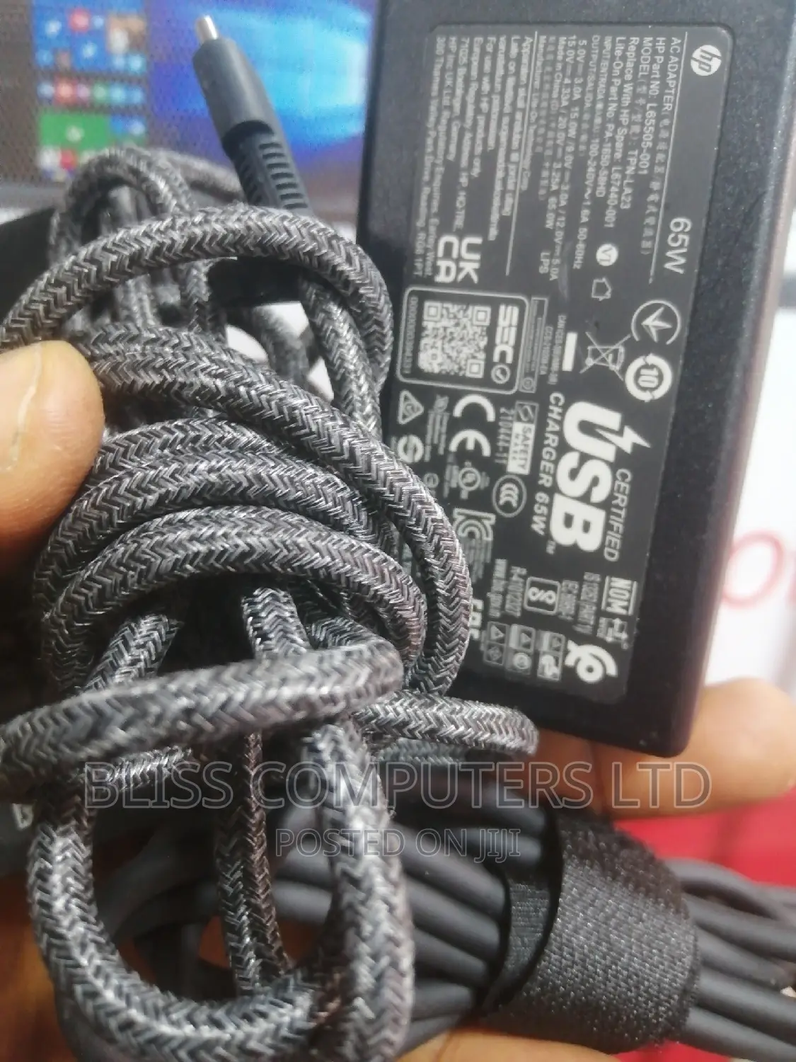Hp 65w Type C Charger