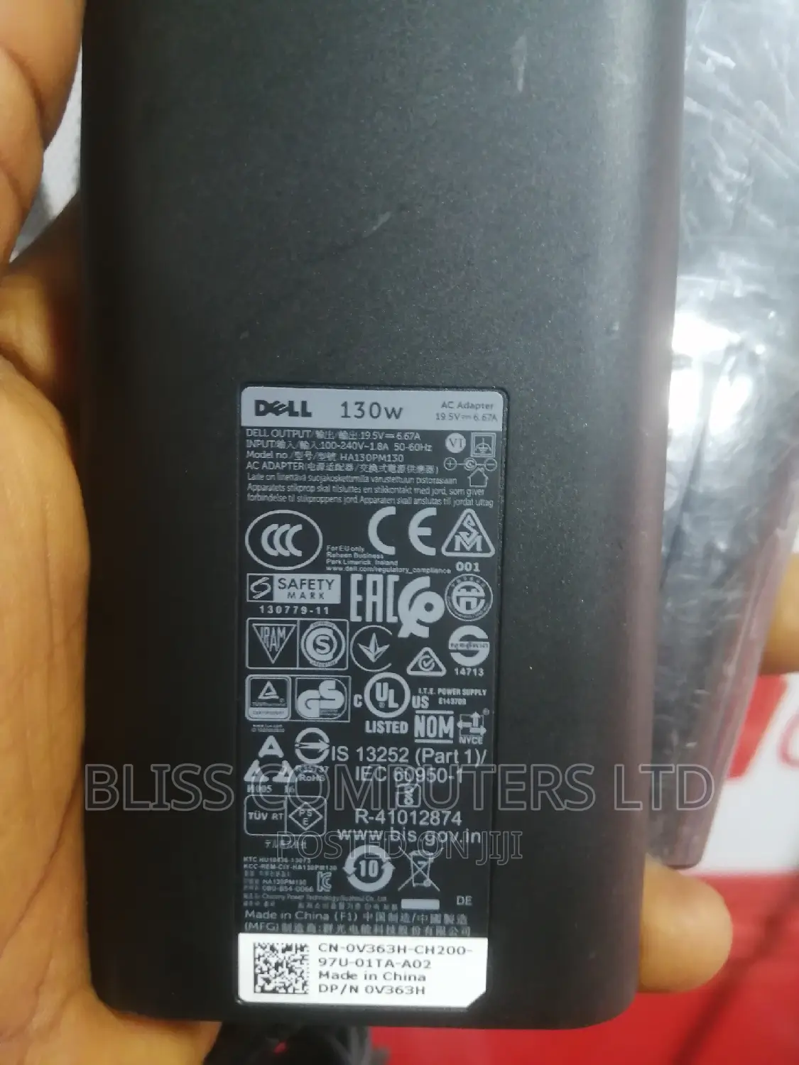 Dell 130w Pin Mouth Charger