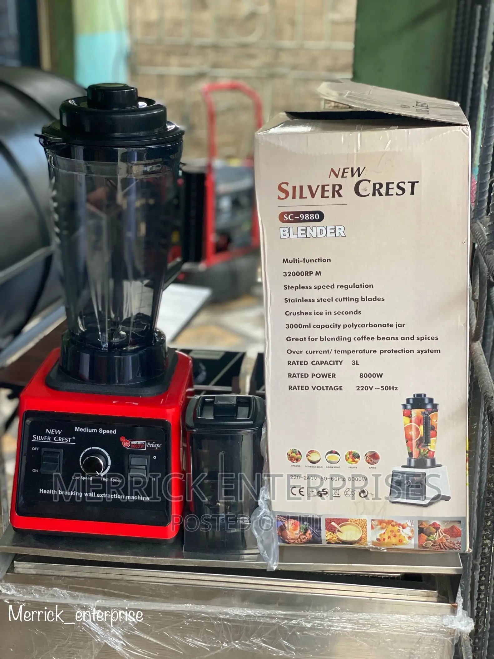 3liters Blender 2 Cup