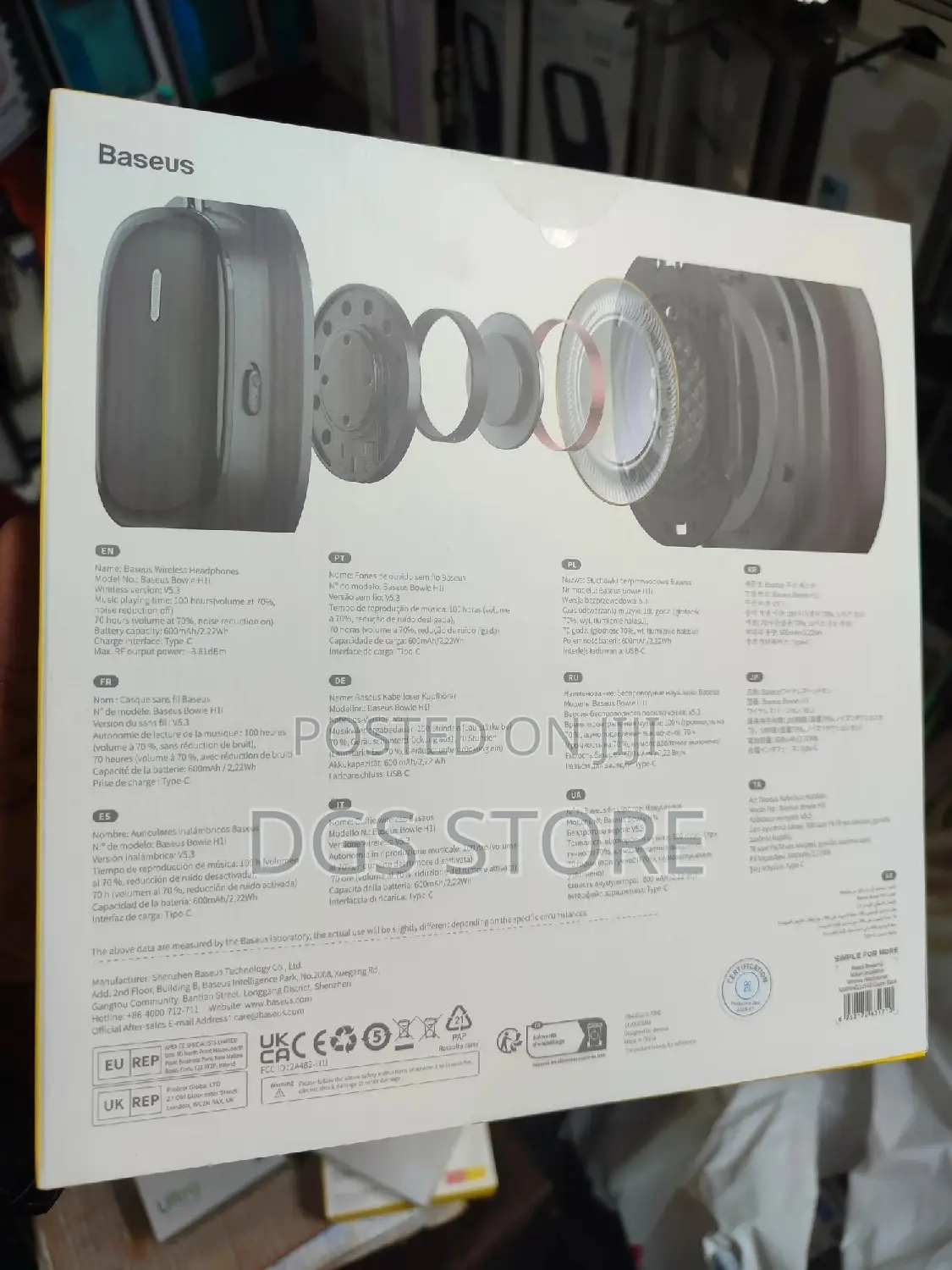 Baseus Bowie H1i Bluetooth Headphone