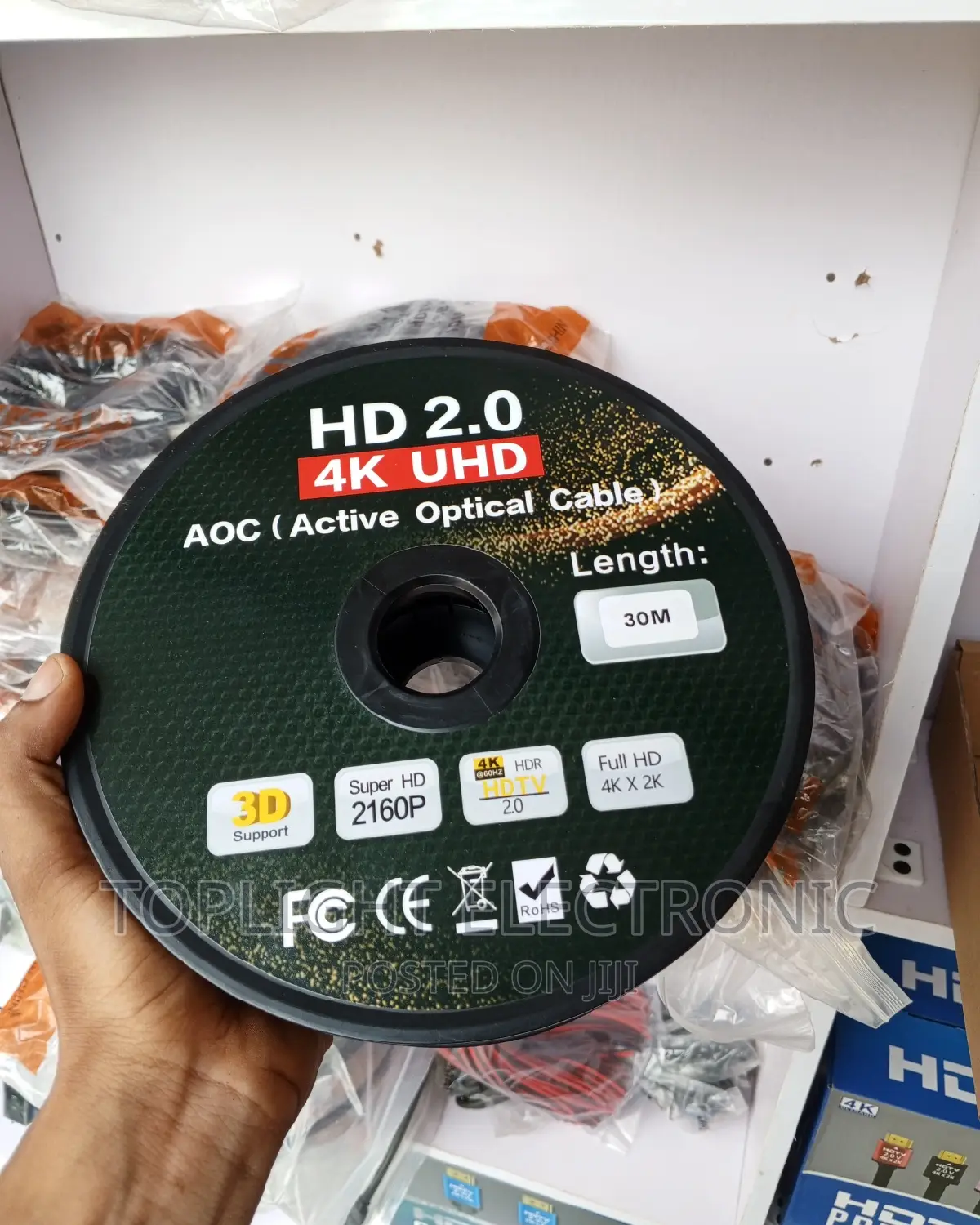 HDMI Cable Fibre Optic 30 Meters