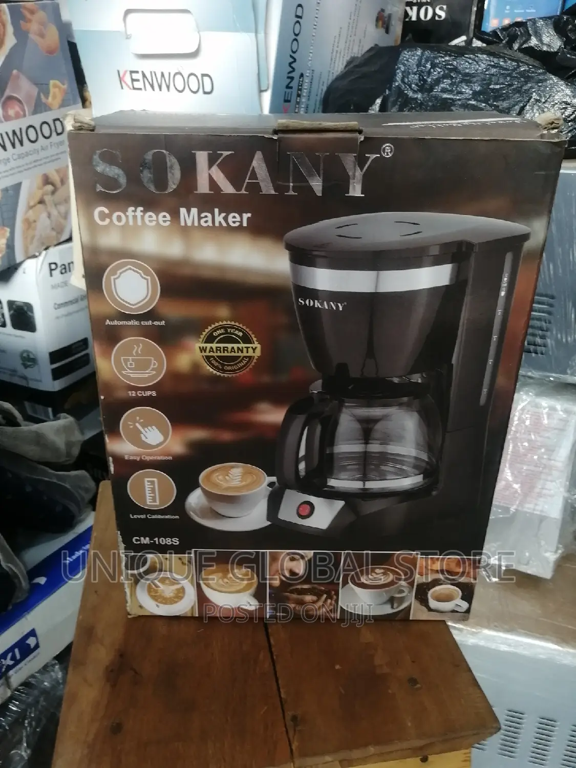 Sokany Coffee Maker - 800W