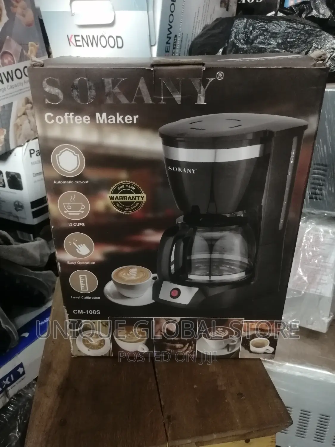 Sokany Coffee Maker - 800W