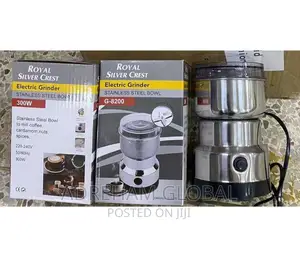 Royal Silver Crest Electric Grinder, 300w.