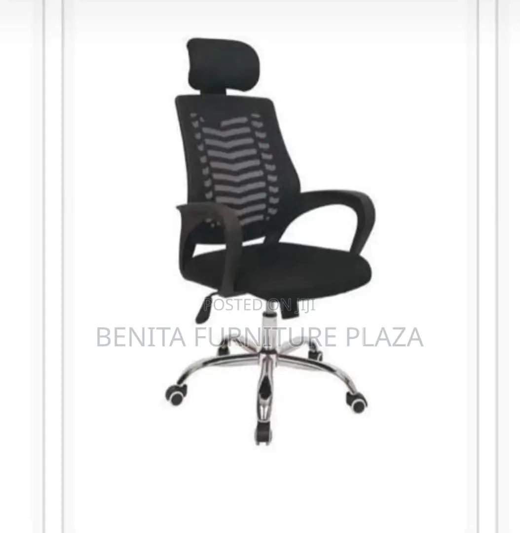 Office Chair With Headrest Available