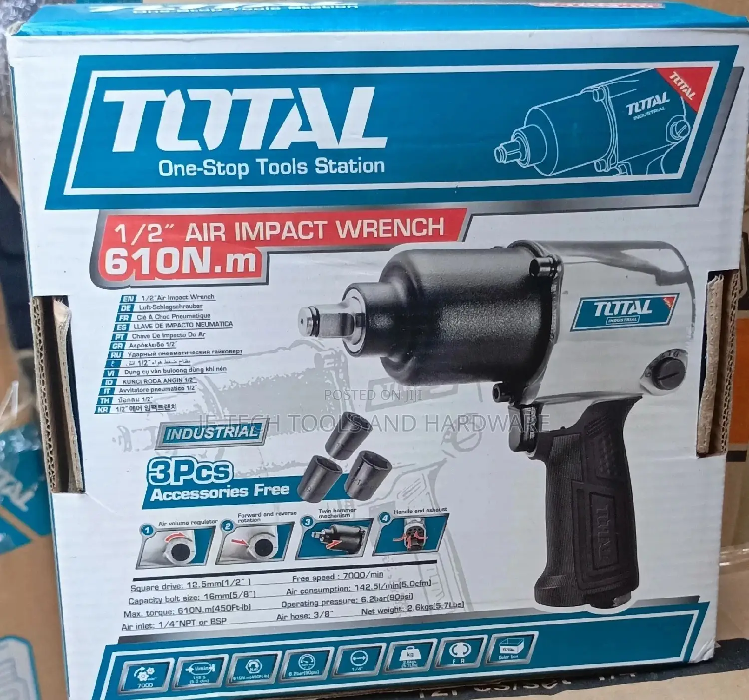 Total Air Impact Wrench