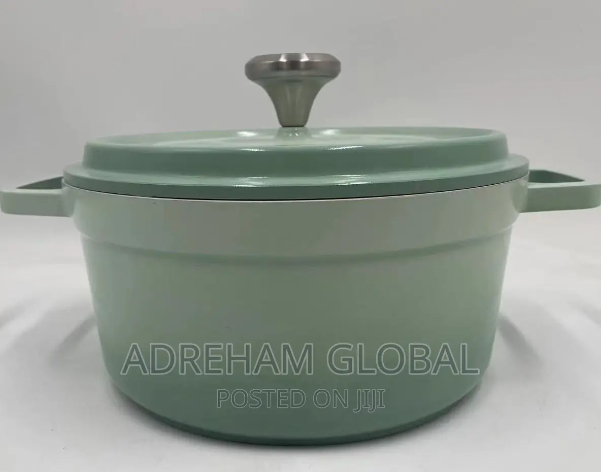 GRANITE POT With Cover , 24cm