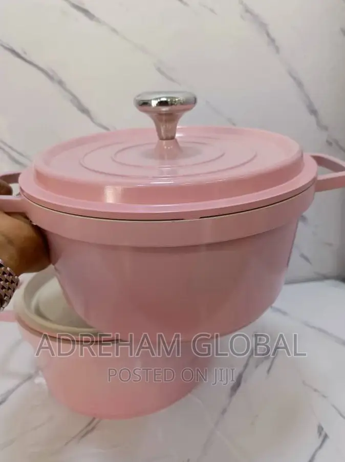 GRANITE POT With Cover , 24cm