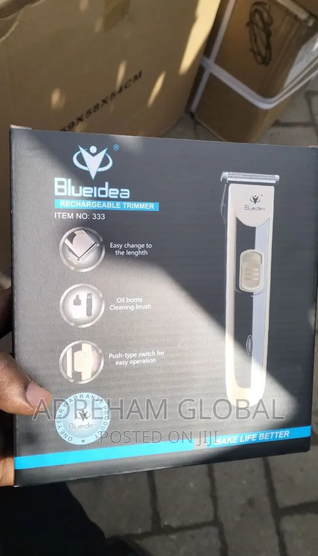 Blue Idea Rechargeable Trimmer/Clipper 