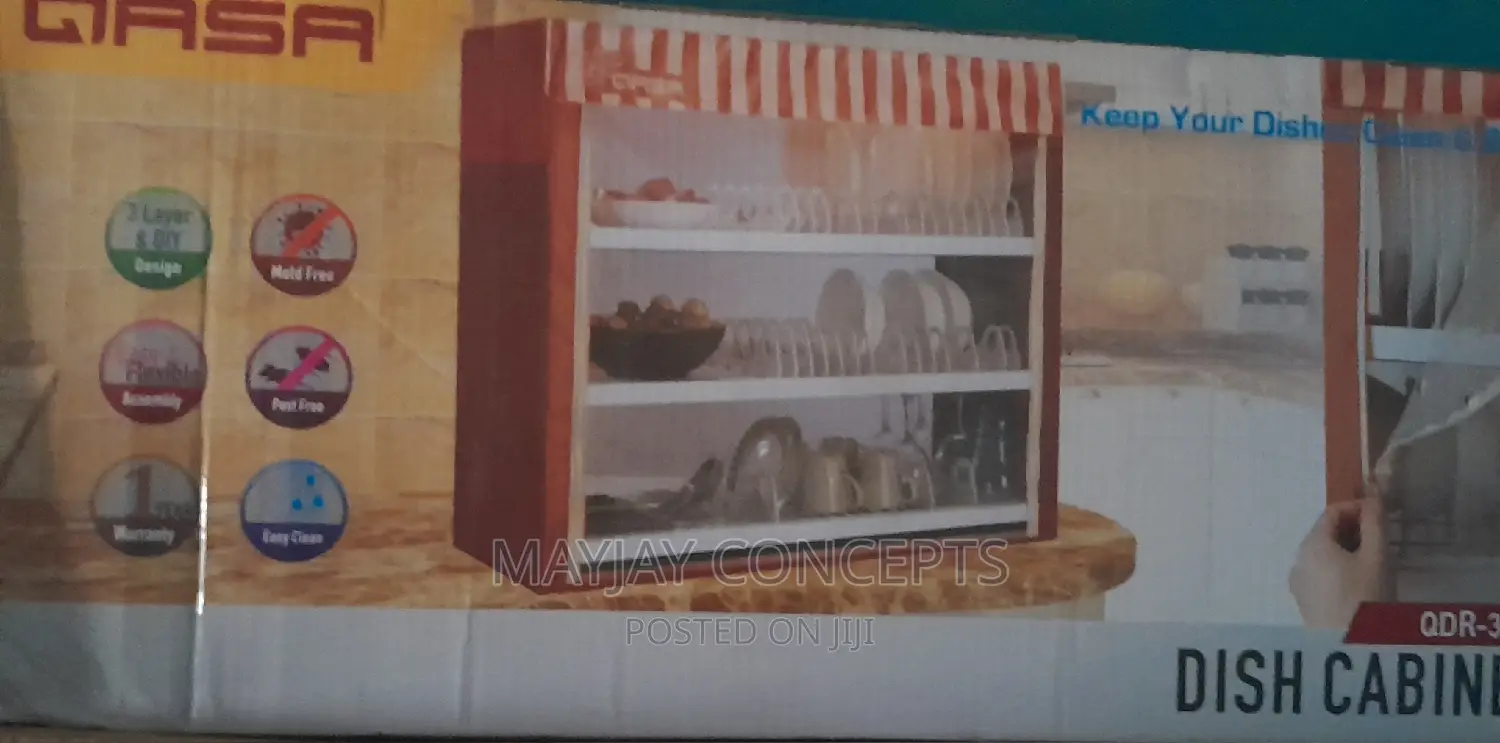 QASA Dish Drainer Food Cabinet QDR-375C