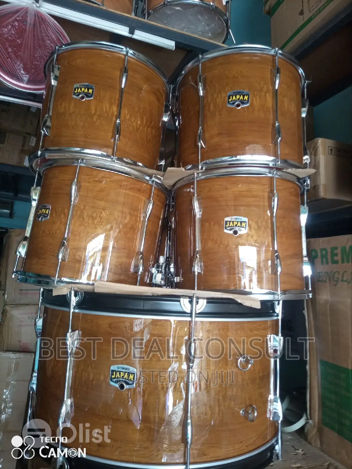 5 and 7 Set Drum Set