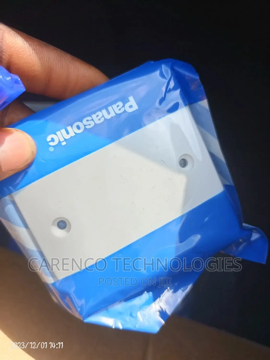 Original Panasonic 3x3 Blank Socket