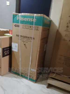 The Brand New Hisense 150L Single Door Refrigerator+Shelves