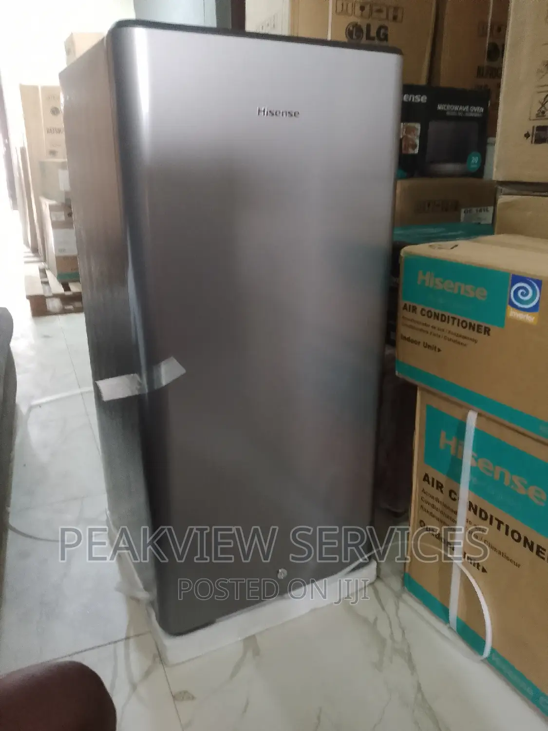 Durable Hisense 150L Ref RR20S Single Door Refrigerator