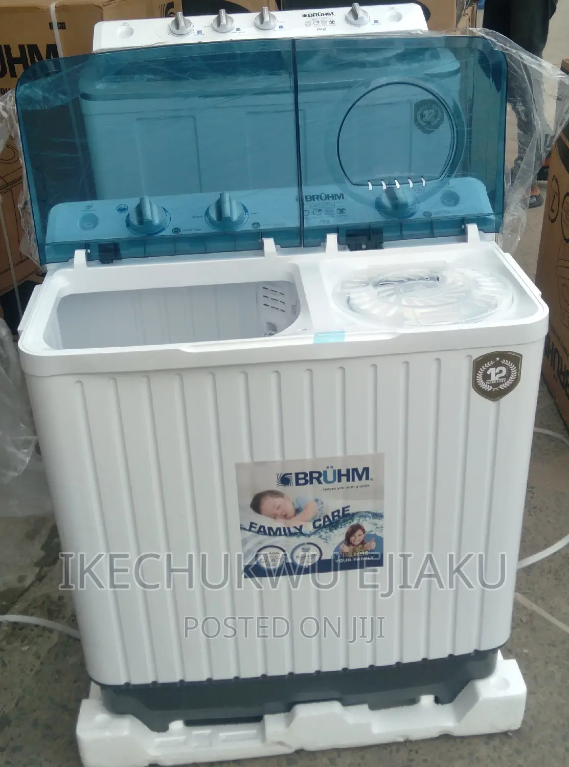 Bruhm Washing Machine 12kg