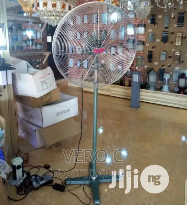 Original 18"Industrial OX Standing Fan in AmuwoOdofin Home
