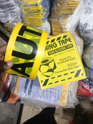 Yellow And Black Caution Tape