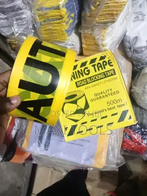 Yellow And Black Caution Tape