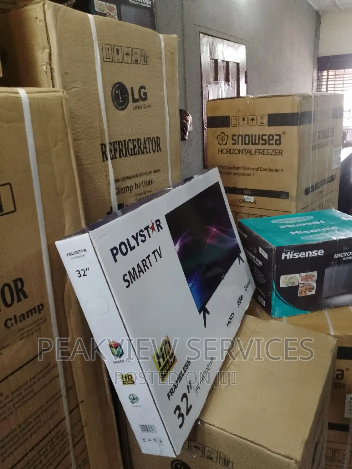 Polystar 32 Straight Tv Frameless