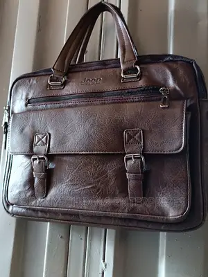 Jeep Leather Office, Laptop, Conference and Business Bag