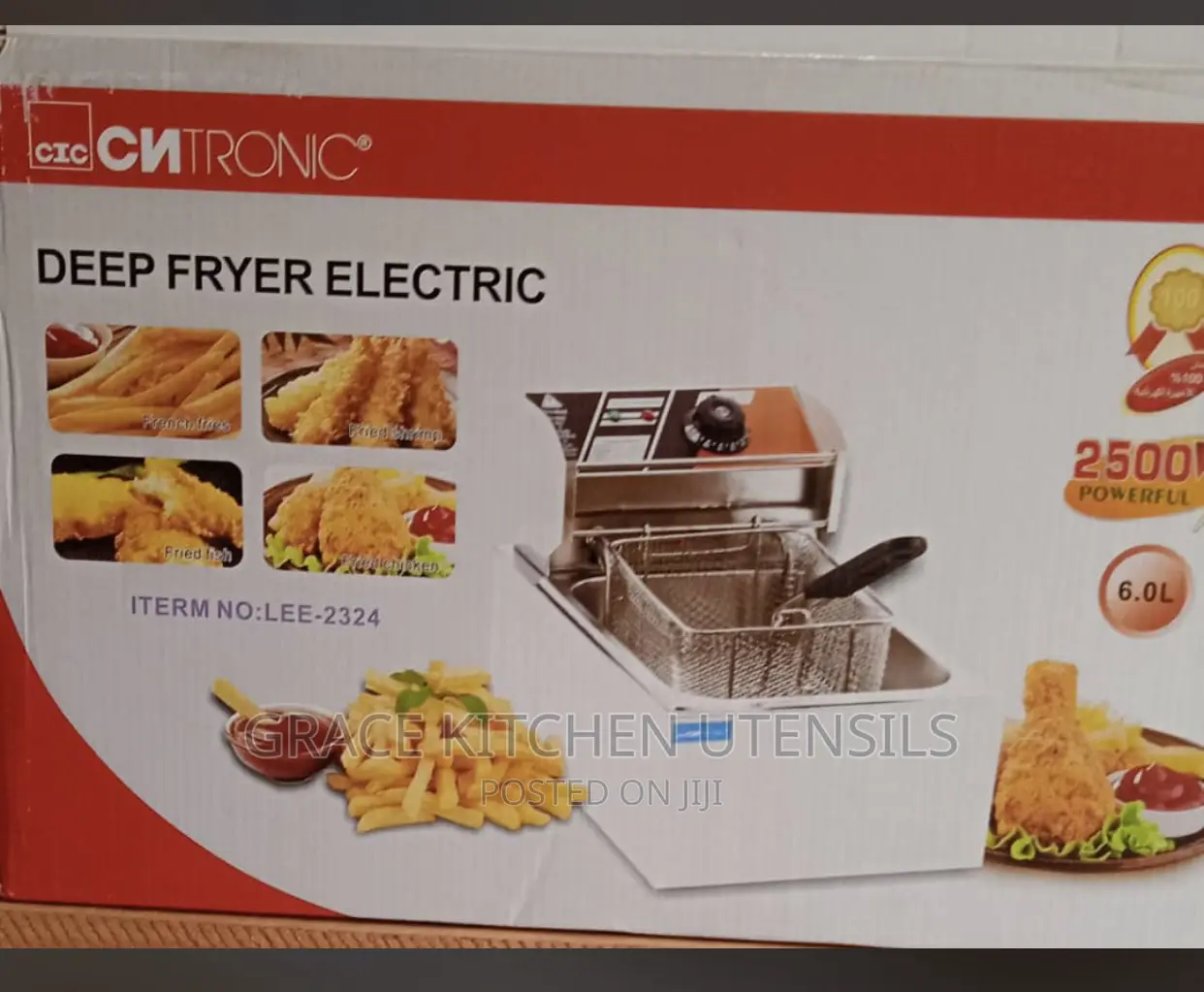 Deep Fryer 6L in Ojo Kitchen Appliances, Grace Kitchen Utensils