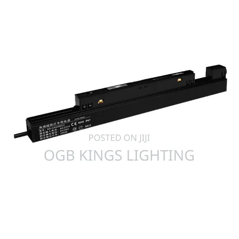 Magnetic Track Light Embedded Led Spotlight Downlight