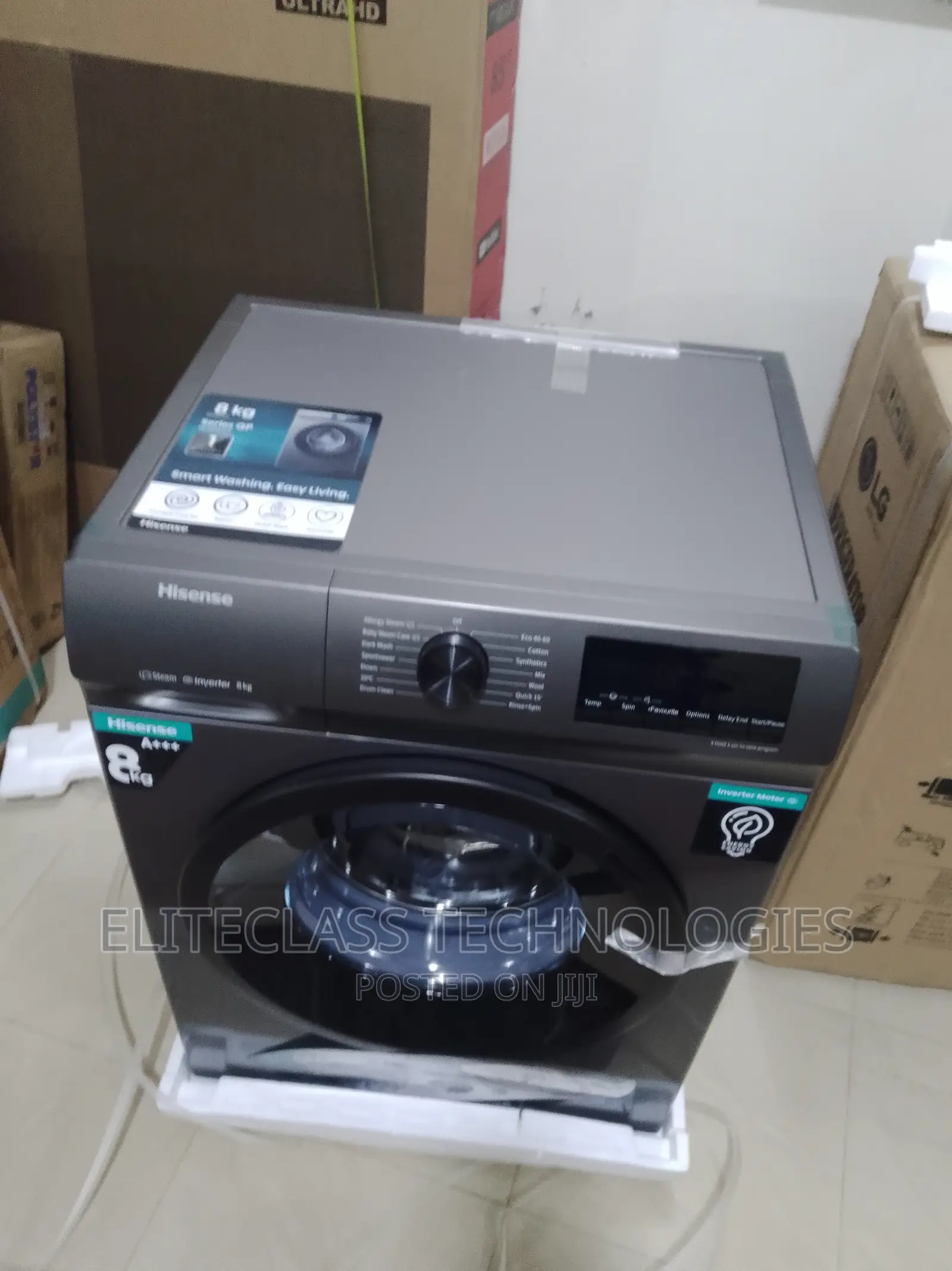 Affordable Hisense 8KG Front Load Washing Machine
