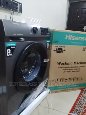 Hisense WFQP8014T 8KG Automatic Front Load Washing Machine