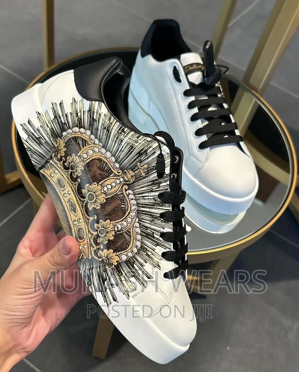 Luxury Original Leather D G Sneakers