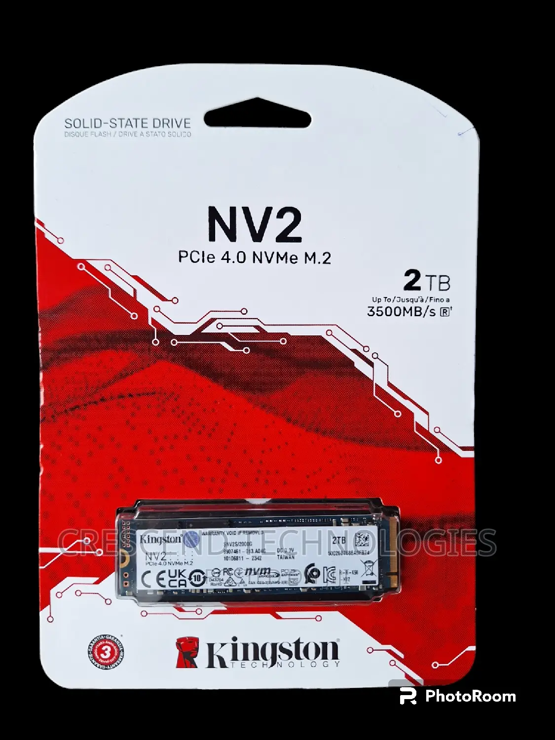 Kingston Nv2 2tb Pcie 4.0 Nvme SSD