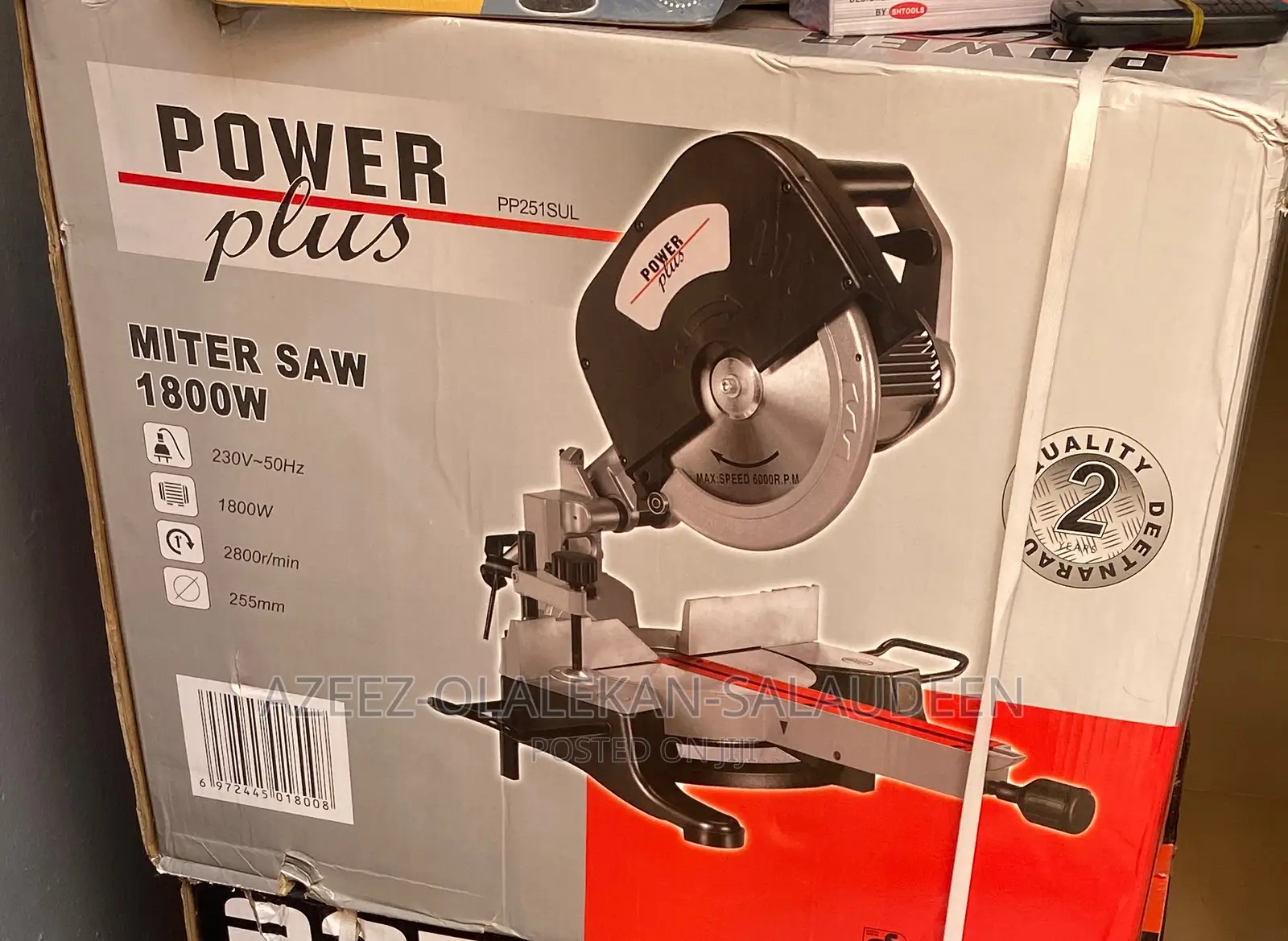 Aluminium Cutting Machine 10” Power Plus (Big)