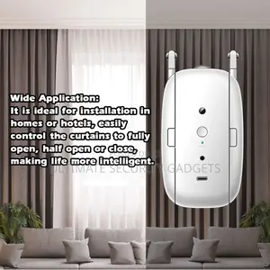 Wi-Fi Tuya Smart Curtain Robot (Rechargeable)