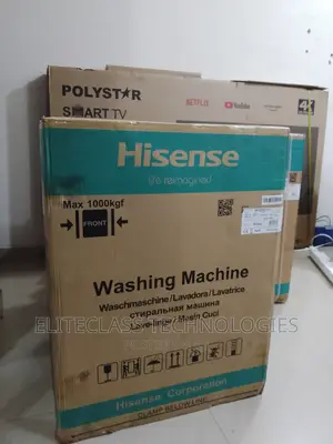 Hisense Wash and Spin 8KG Front Load Washing Machine