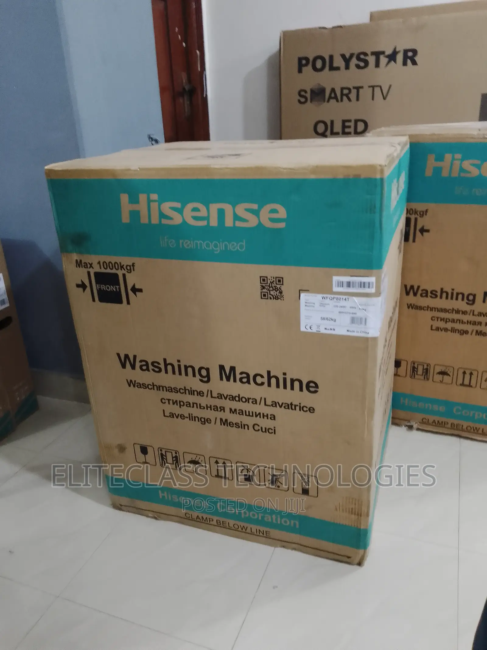Hisense 8KG Quick Wash Front Load Washing Machine