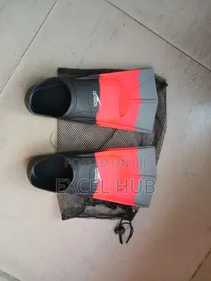 Swimming Flipper Red And Black