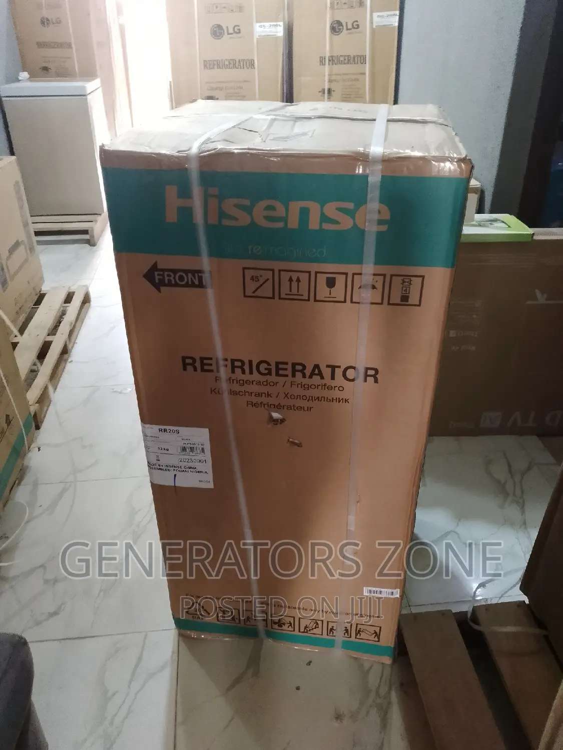 Fast Cooling Hisense Rr20s Single Door Refrigerator