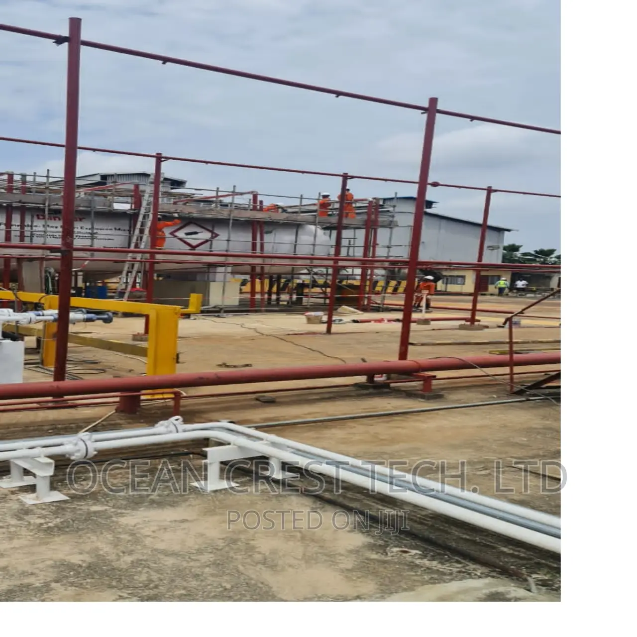 Tank Farm Sprinkler System