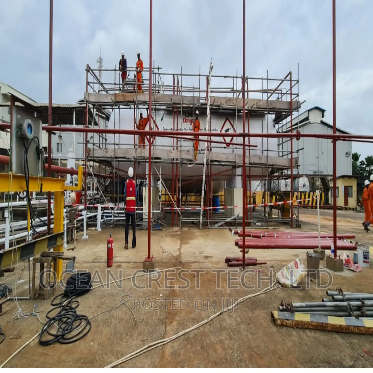 Tank Farm Sprinkler System