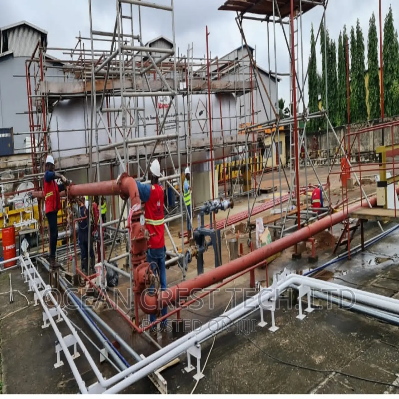 Tank Farm Sprinkler System