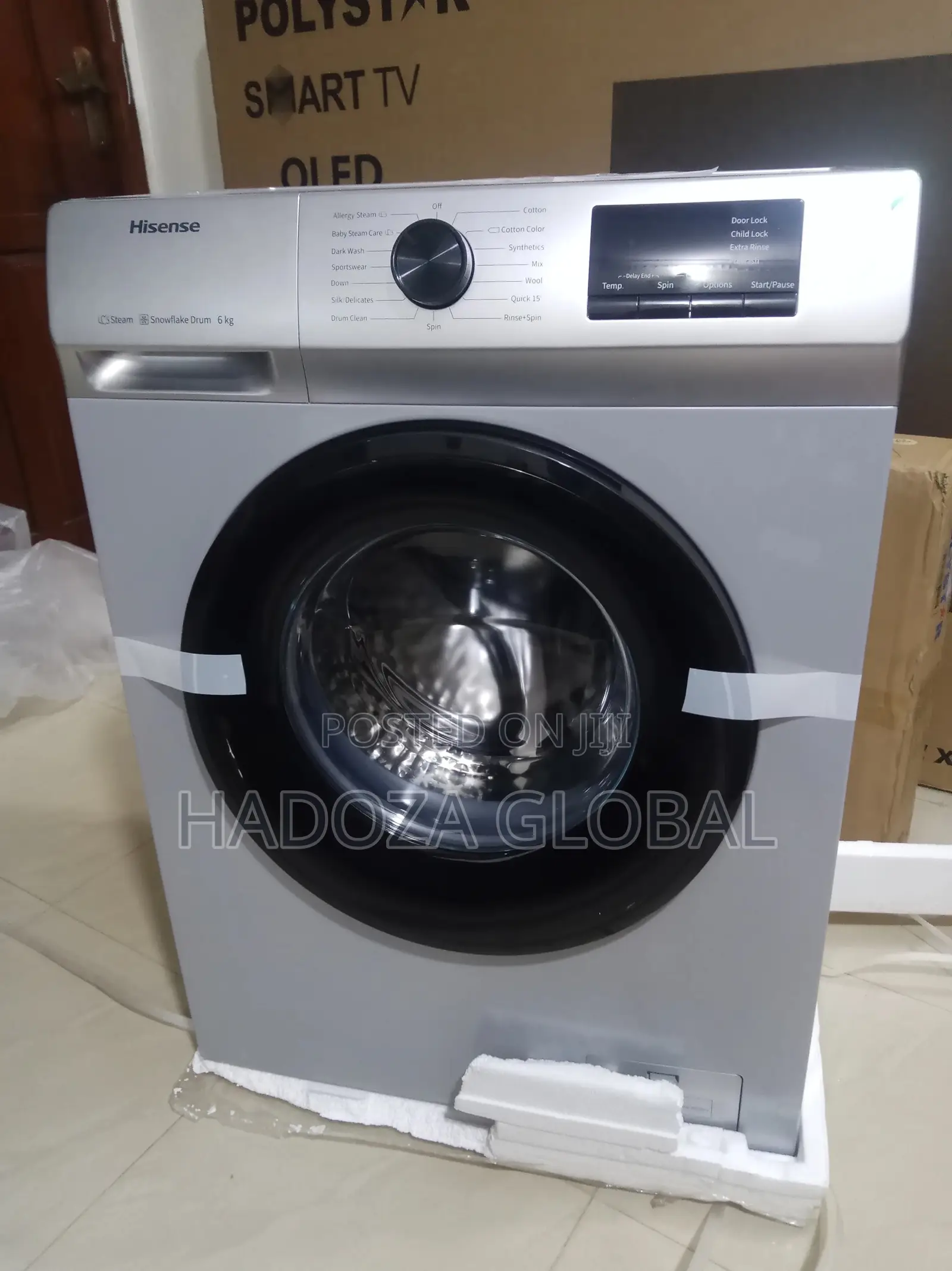 Brand New Hisense 6kg Front Loader Washing Machine