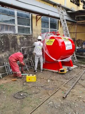 Foam Bladder Tank Installation