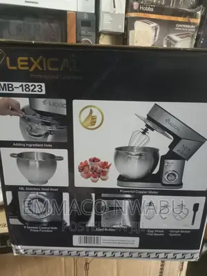 LEXICAL Professional 10litres Stand Mixer. 2000watts.