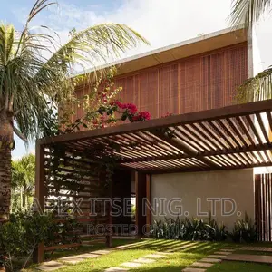 Side View Luxury Pergola