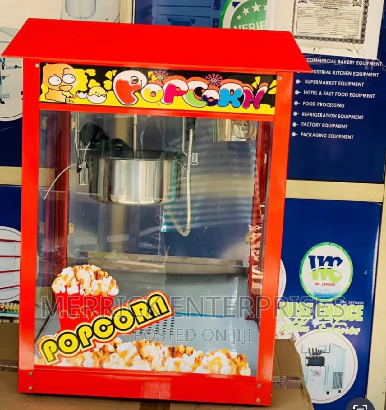 Commercial Popcorn Machine