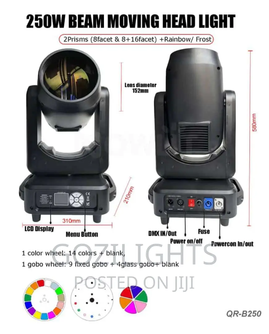 Beam 250 Moving Head