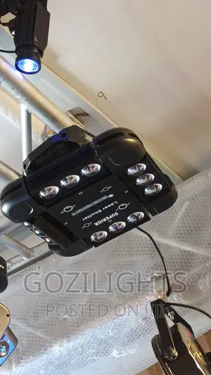 Led 12eyes Moving Head+Laser Light