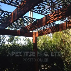 Angle Sturd Laser Pergola