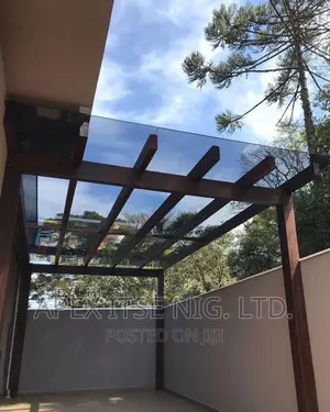 Glass Roof Top Pergola
