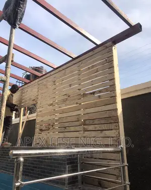 Wooden/Metal Pergola View